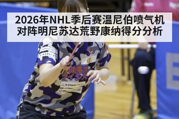 2026年NHL季后赛温尼伯喷气机对阵明尼苏达荒野康纳得分分析